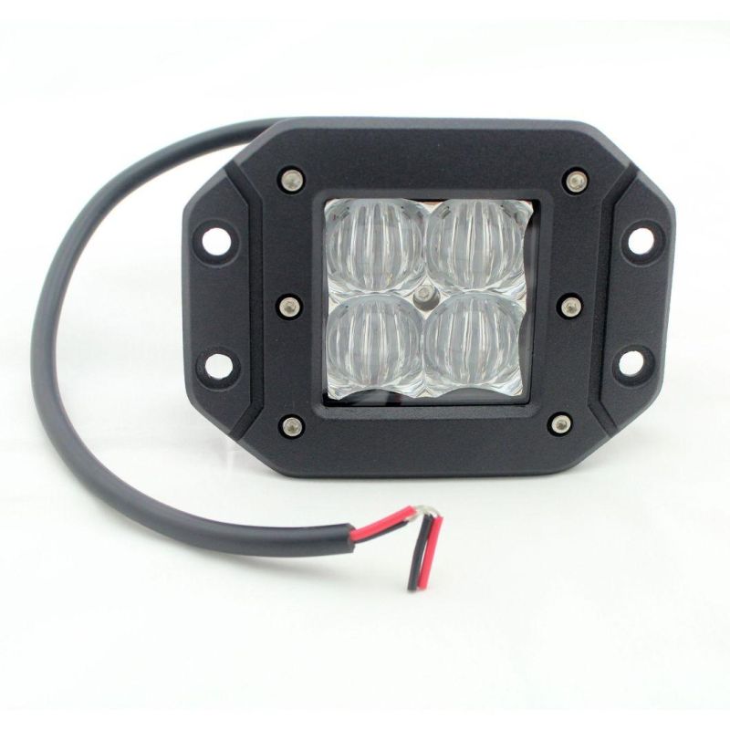 Auto Parts 16W Flush Mount LED Work Light for Offroad Jeep Car Pickup Tractor