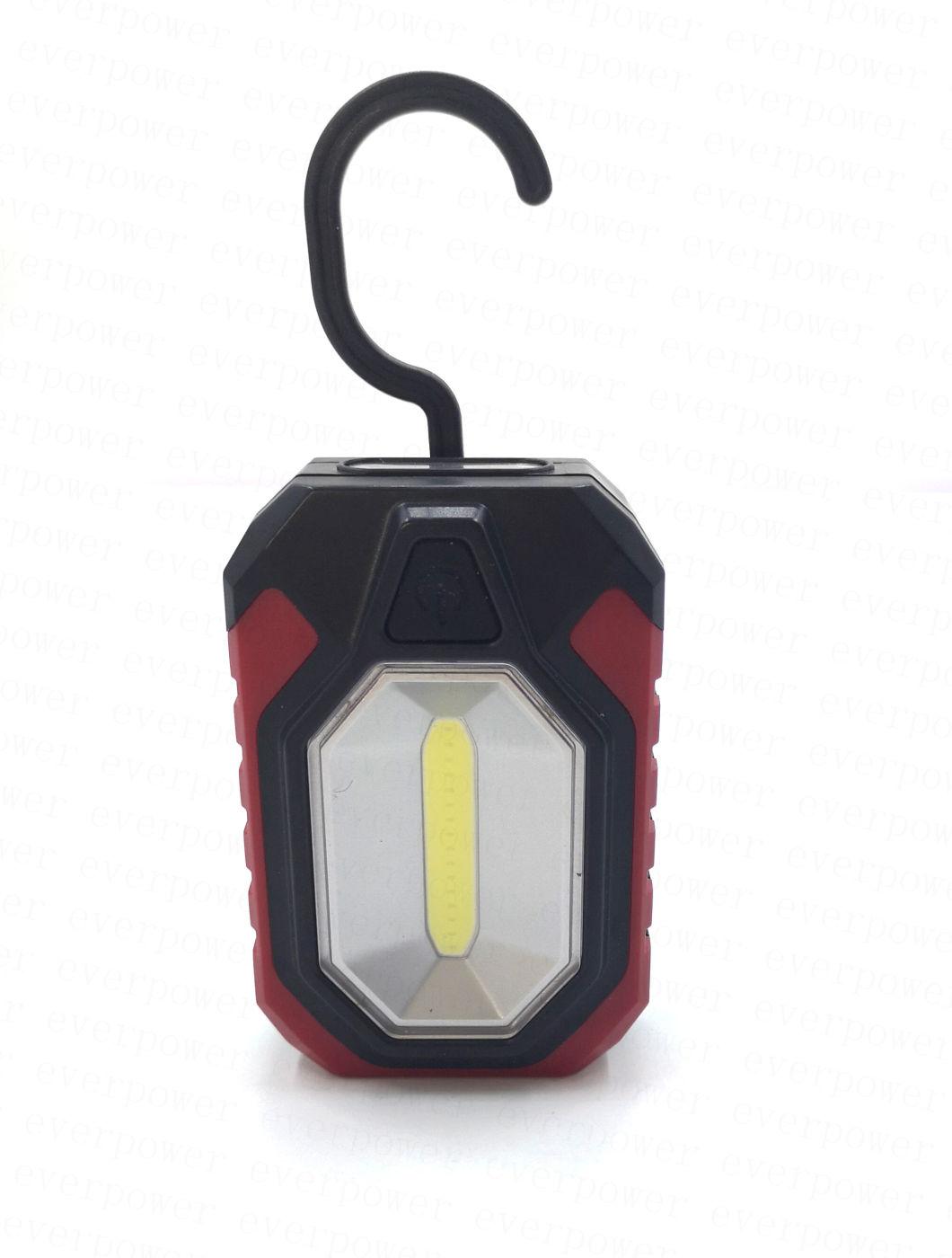 3AAA Battery Powered COB LED Flashlight for Inspection