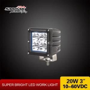 3&prime;&prime; 20W Waterproof Colorful Cover CREE LED Work Light Sm6203A