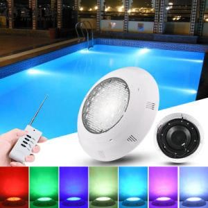 IP68 18W RGB Remote Surface Wall Mounted Underwater LED Swimming Pool Lights