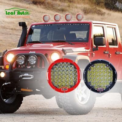 9 Inch LED Work Spotlight for off-Road Truck Uaz SUV ATV 12V Auto LED Fog Lamp 185W LED Car Driving Light