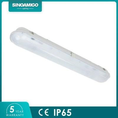 LED/Fluorescent T8/T5 Tube Light Triproof Waterproof Weatherproof Dustproof Lighting Fixture