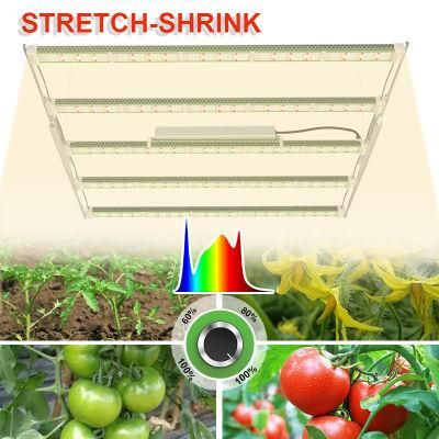 Samsung Official Partner Lm301b Hydroponic Greenhouse 5-7 Bars 730W 1000W Full Spectrum LED Grow Light for Indoor Plants