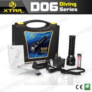 Xtar D06 820 Lumen Dive Torch Xm-L U2 LED