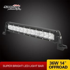 14&quot; Black Aluminum Housing Offroad LED Light Bar