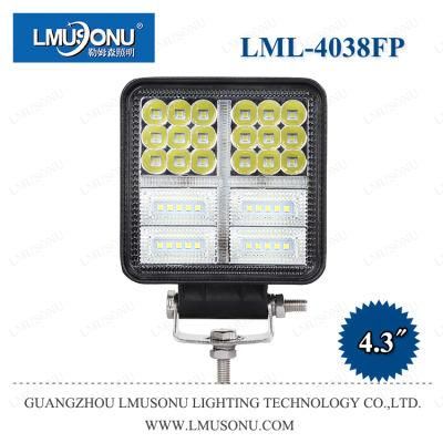 Lmusonu New LED Work Headlight 4038yp 4.3 Inch 57W with DRL Light