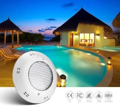 18W RGB Colorled Surface Mounted Pool Lamp IP68 Waterproof LED Swimming Pool Light