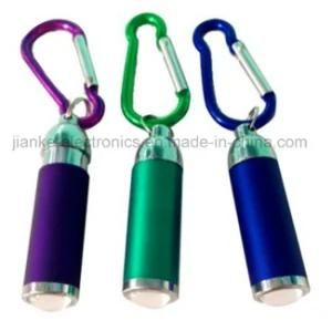 Factory Price LED Flashlight Carabiner with Logo Print 4079)