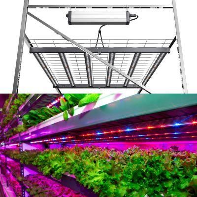 Samsung Lm301b Osram 660 730 Nm Dimmable Foldable LED Grow Light Bar/Strip LED Crece La Luz 650W 6 Grow Light Bar Tubes