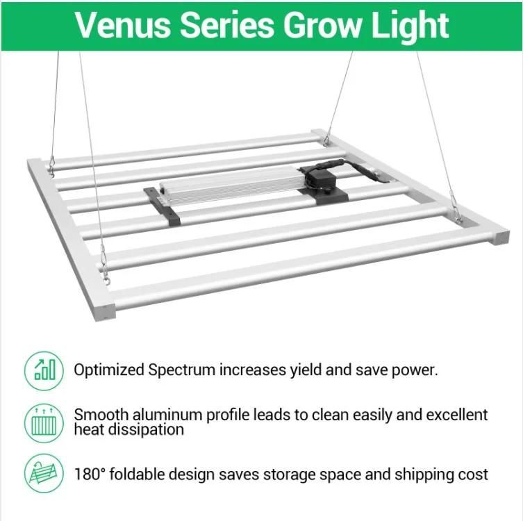 Samsung 5-Year Warranty 6 Strips 320W 640W 800W 2.8umol/J Full Spectrum High Ppfd LED Grow Light