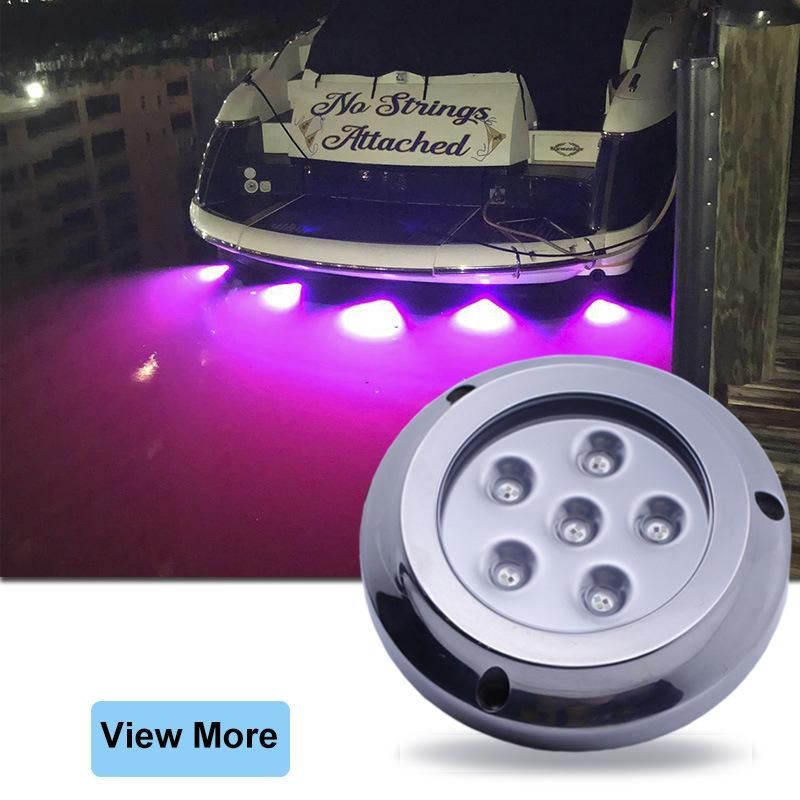 Flush Mounting Waterproof 12V Boat Puck Marine LED Ceiling Light for Yacht