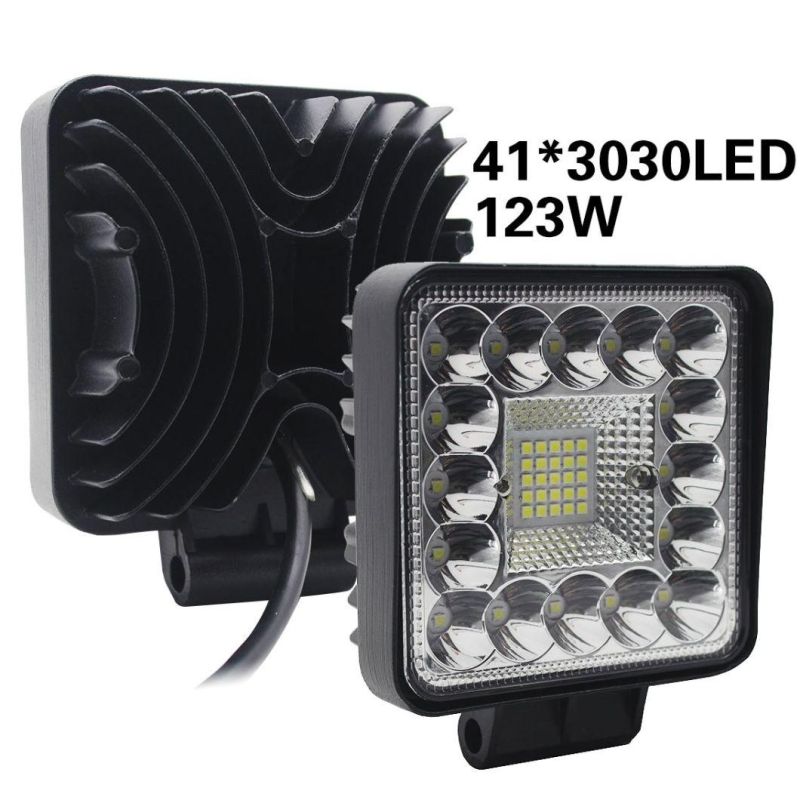 Super Bright 4 Inch LED Work Light Bars 12V 24V 108W 123W LED Spot Flood Driving Light Car 4X4 Tractor ATV Truck Offroad Lights