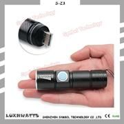 Mini USB Charge LED Torch Light