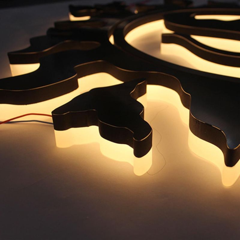 Wholesale Outdoor Storefront Business Signs 3D Acrylic Metal Illuminated Channel Letters LED Sign