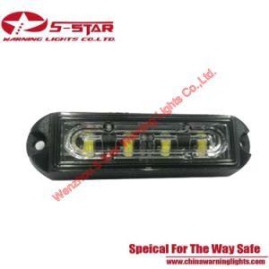 Dual Colors Changeable Grille Strobe Flashing LED Warning Light