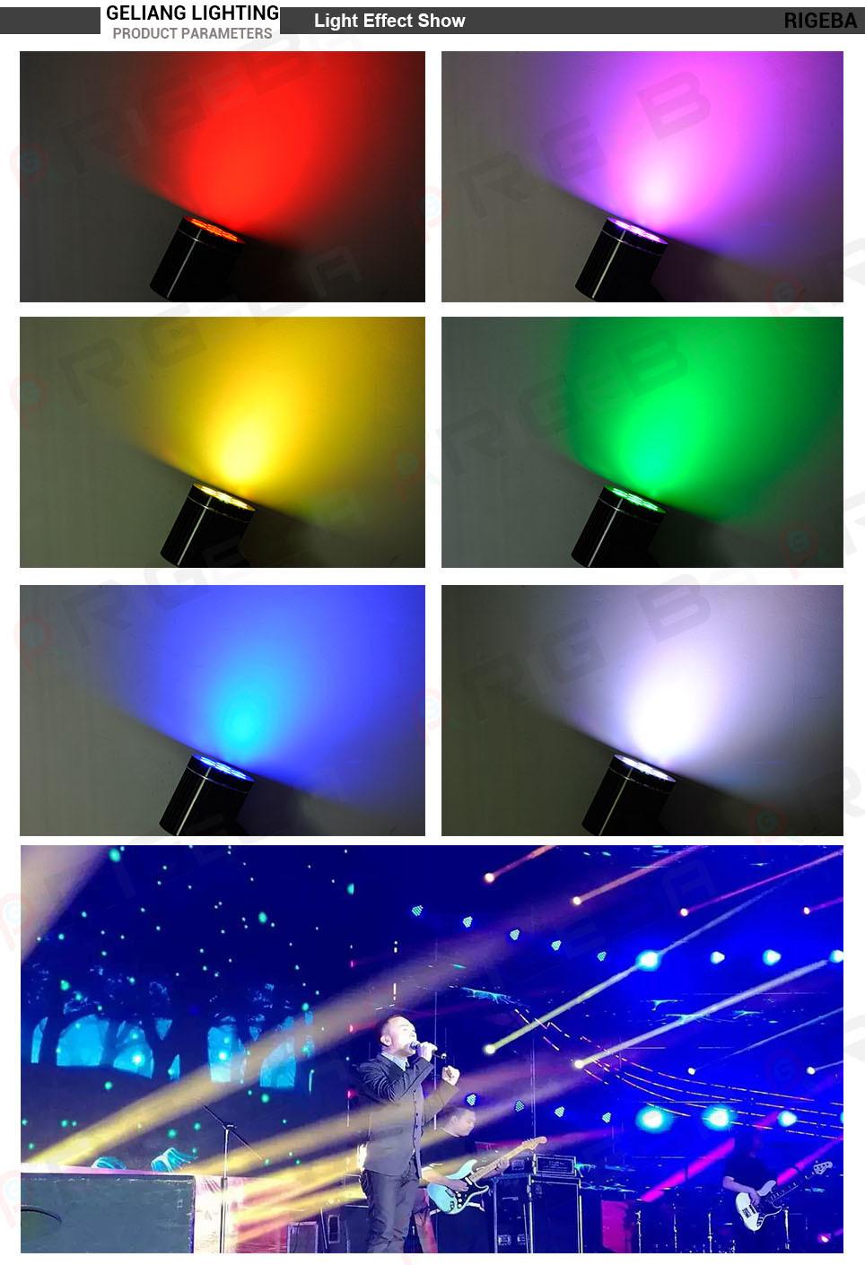 Disco Stage Light PAR36 7LEDs*8W RGBW 4in1 LED PAR Light