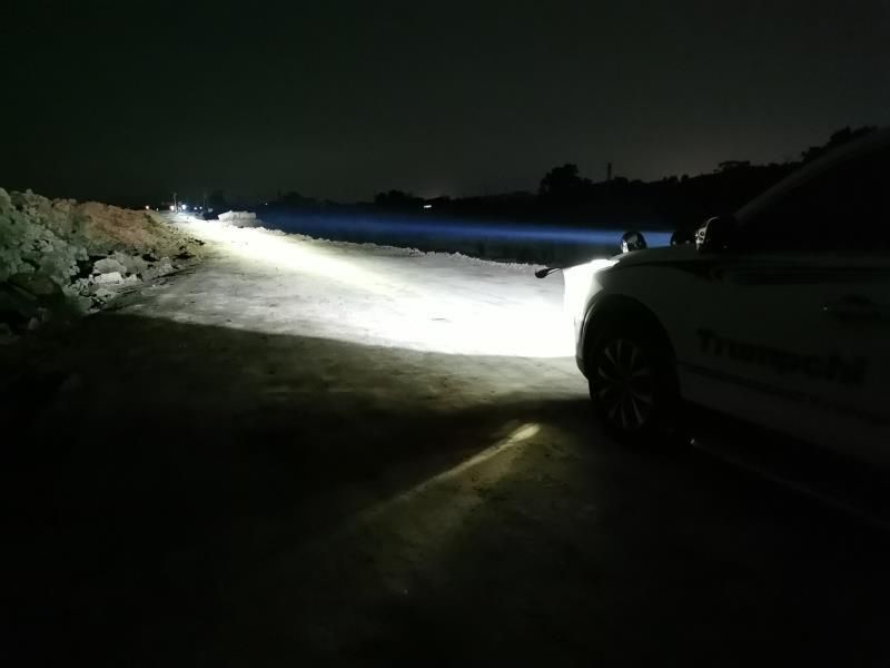 Super Bright 7 Inch LEDs Laser Driving Lights 16000lm for Offroad 4WD Truck 4X4 ATV SUV 12V 24V