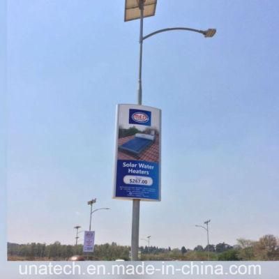 Lamp Pillar Ads Banner Flex PVC Film Outdoor Aluminum LED Light Box