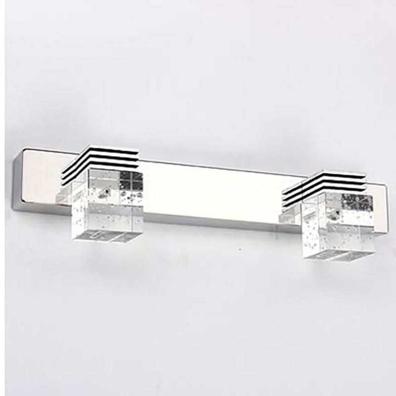 Nordic Modern LED Mirror Front Light Simple Bathroom Light K9 Crystal Light (WH-MR-16)