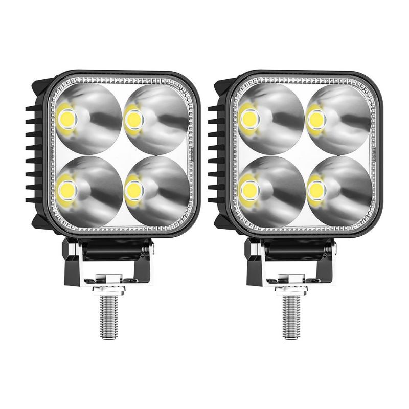 Dxz 7070 Mini 4LED Ultra Bright Floodlight Auto Driving Light Fog Light LED Work Light for Vehicle/Truck/Car/Motorcycle/ATV