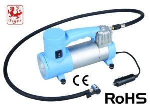 DC12V Car Emergency Mini Handheld Auto Air Compressor with Light (TH20G)