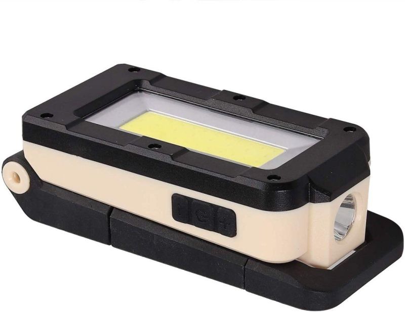 Rechargeable Multi-Functional Worklight Waterproof Folding Inspection Light COB LED Working Light with Magnet