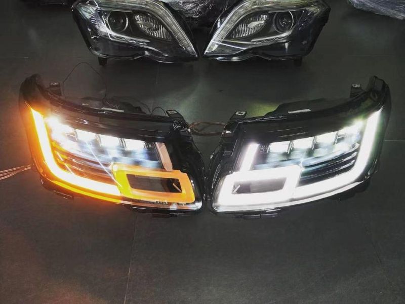 Lr098522 Lr098460 4 Lens LED L405 Head Lamp Front Lights for Range Rover Vogue L405 2018-2021 Car Lamp