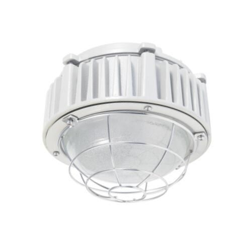 Round LED Tri-Proof Ceiling Light 45W Daylight Industrial Lighting 5000K