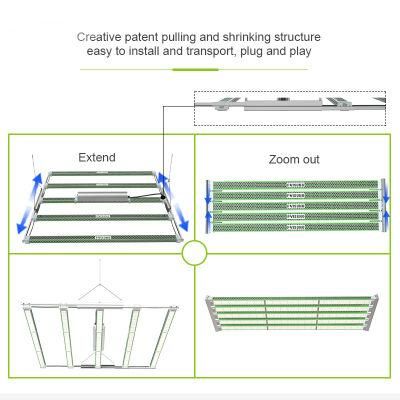 Top Seller New Design Greenhouse PCB Board Qb Plant Light for Indoor Plant Grow LED Lights Waterproof LED Grow Light