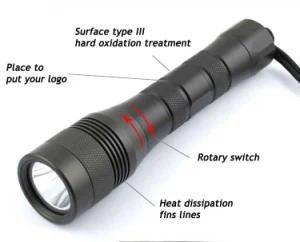 Professional Powerful Scuba CREE T6 LED Dive Torch