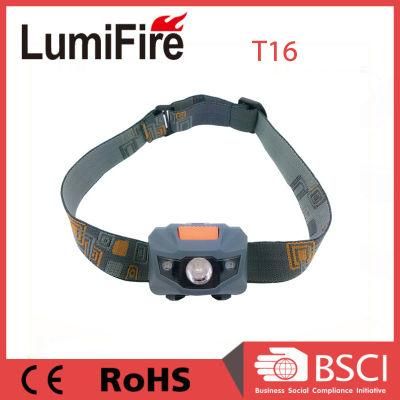 Waterproof Plastic Zoom LED Hunting Light LED Headlamp