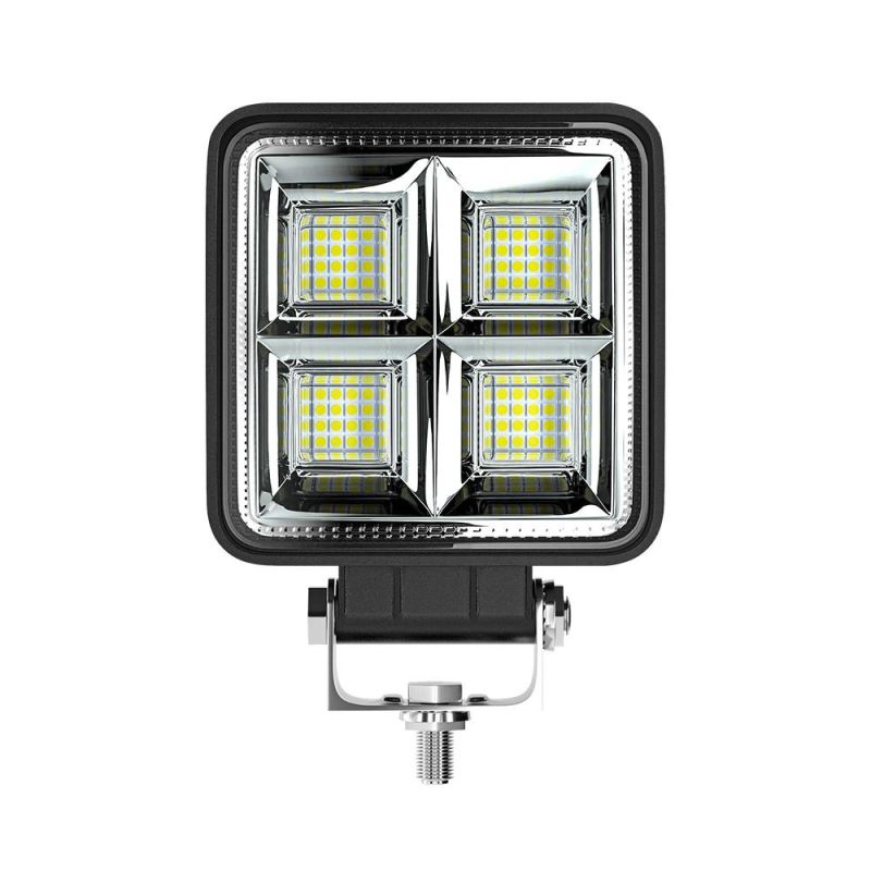 Dxz 4inch 64LED Flood Beam LED Work Light for off Road Truck Bus Boat Foglight