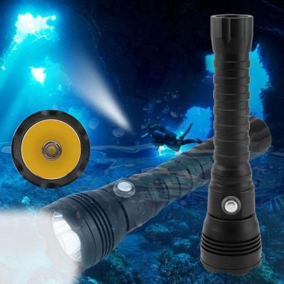 P70 LED Torch Light Handheld Portable Aluminum LED Diving Flashlight