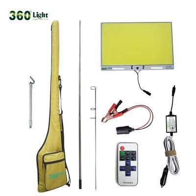 360 Light Outdoor Camping Light Fr 09 COB Super Bright Big Size Panels Fishing Rod Light for Night Market