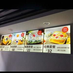 LED Menu Board Menu Display Light Box Resaurant Light Box Signs