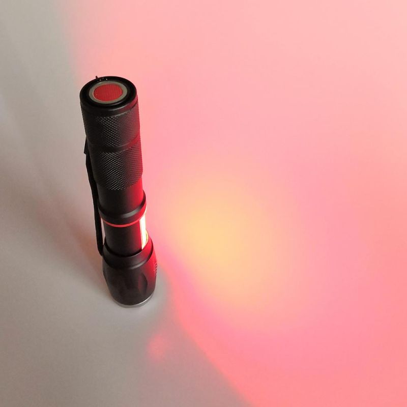 Yichen 200 Lumens Zoom COB LED Flashlight