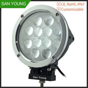 Car CREE LED Working Light 60W 7 Inch Spot Flood Combo Beam Auto 12V 24V