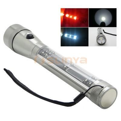 Multifunctional Survival Flashlight Solar Power Light