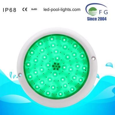 AC12V Mini 150mm PC 12V Green 10W Resin Filled Wall Mounted LED Swimming Pool Lights