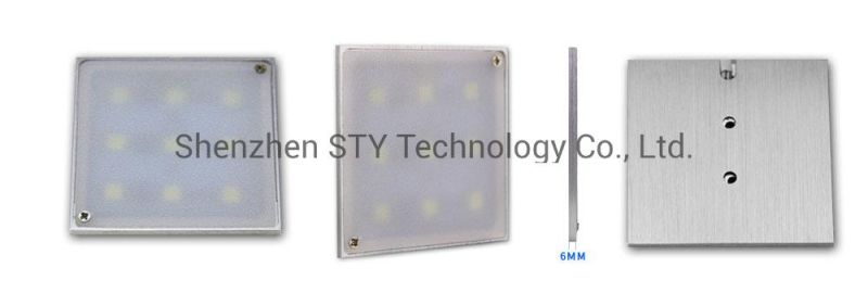 High Quality Square Surface Mounted LED Under Puck Furniture/Cabinet/Closet/Counter Lamp