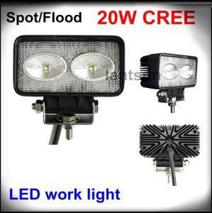 20W LED Work Light Flood Beam for Offroad 4X4