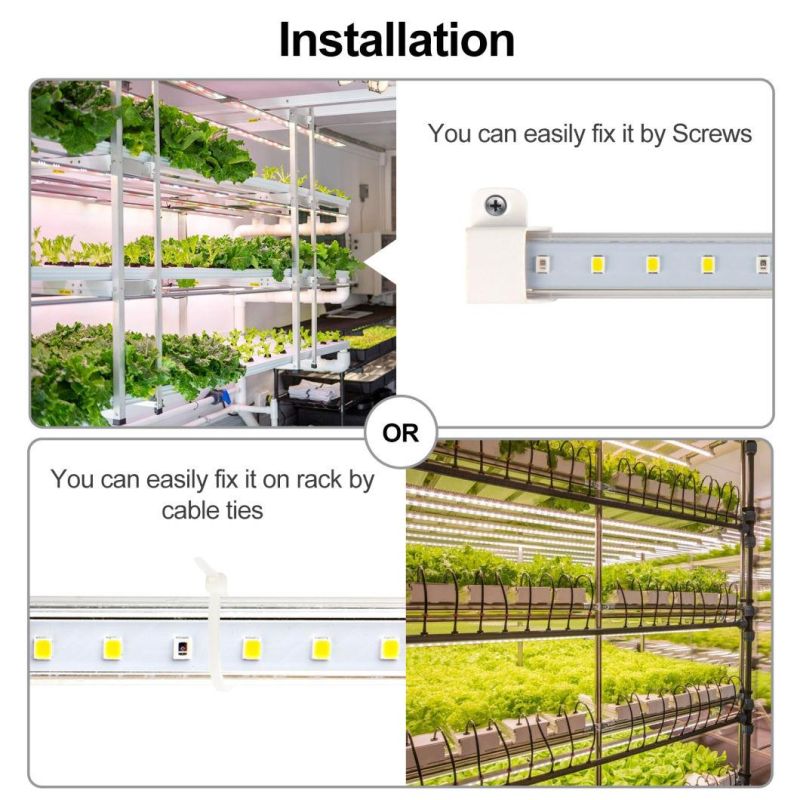 Samsung Low Heat Dissipation Full Spectrum Waterproof LED Grow Light for Indoor Plant