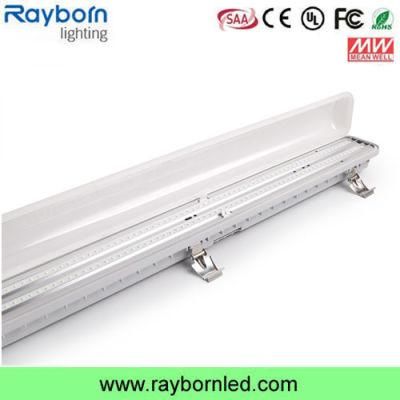 Ce RoHS Listed IP65 60W 1500mm Linear LED Tri-Proof Light for Workshop Supermarket Warehouse