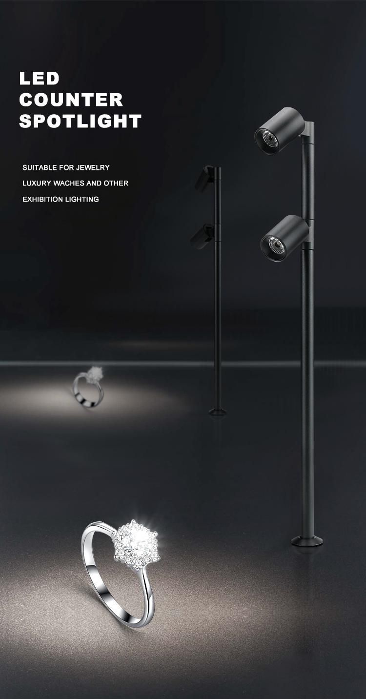 New Design Adjustable LED Jewelry Light for Cabinet Lighting