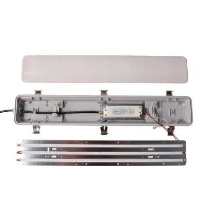1500 60W LED Tri-Proof Light with Tube IP65 Waterproof