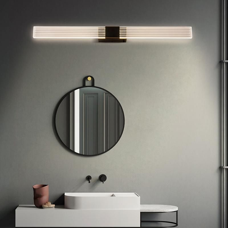 LED Mirror Light Postmodern Bathroom Mirror Light Toilet Dressing Table Makeup Lamp