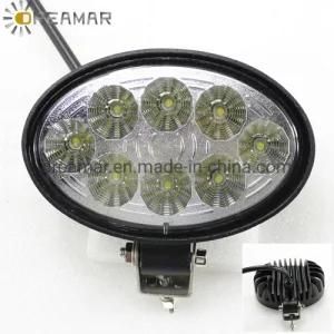 24W Oval LED Work Lamp for off Road
