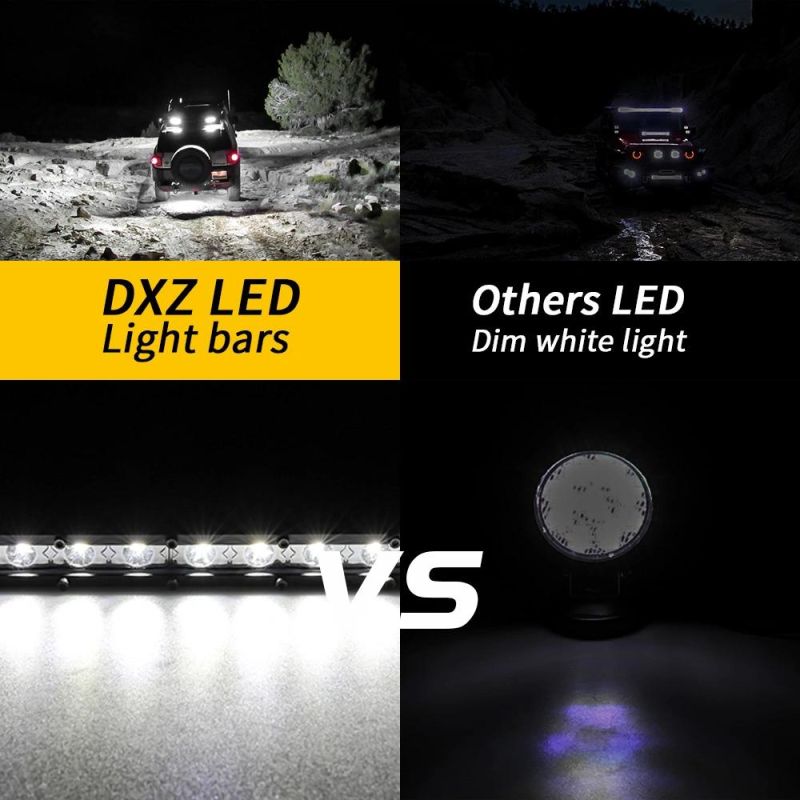 Dxz 54W 20inch 18 LED 3030 Car LED Work Lamp Vehicle Auxiliary Lighting for Motorcycle Tractor Boat off Road 4WD 4X4 Truck SUV ATV