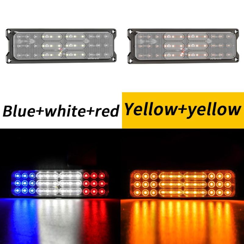 Dxz New Lamp LED Waterproof Light Bar Trailer Tail Lights Kit Strobe Flashing DRL Flow Turn Signal Lamp for Car Truck SUV Van