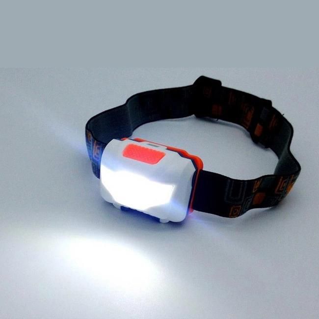 ABS Plastic Strobe Light COB LED Headlamp